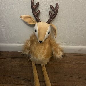 Authentic Jellycat Large Tawny Reindeer 26“ Retired Plush Stuffed Animal